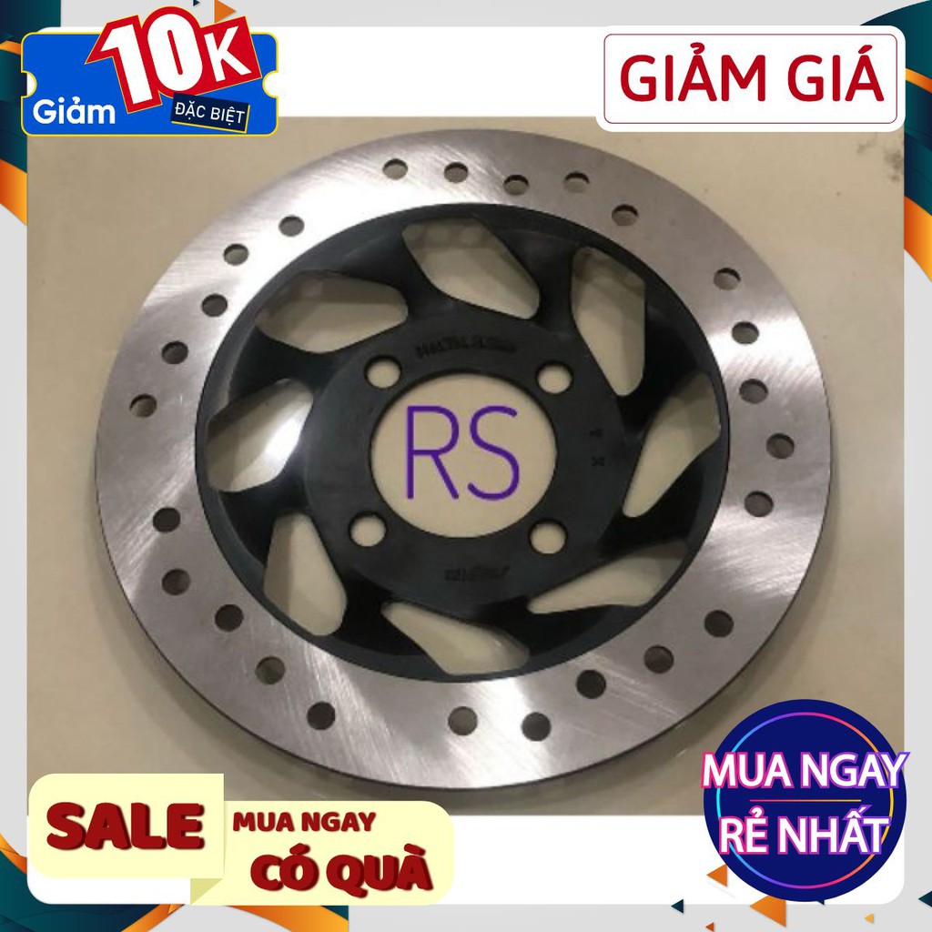 Đĩa thắng Wave RS Future Neo, RSX 100cc, S100, 4 Lỗ Lõm