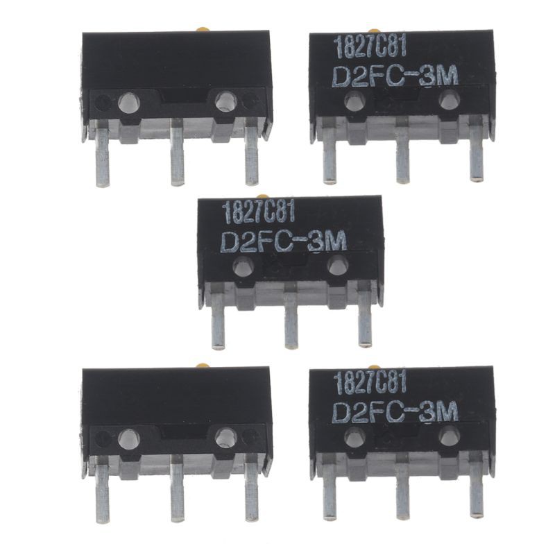 5 Công Tắc Micro Usb Thông Dụng Omron D2Fc-3M 0.74n Với 7n 10m 20m