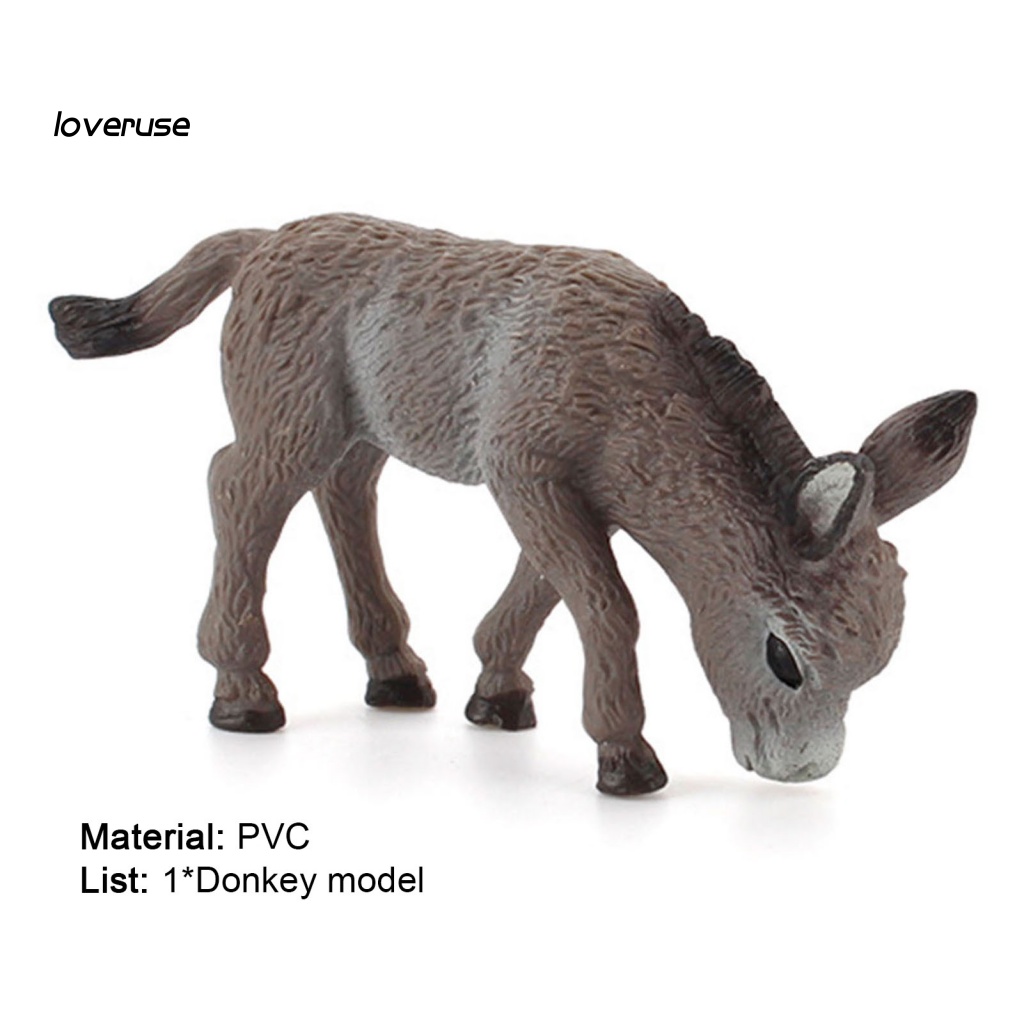 Mô Hình Chú Lừa / Lừa Nhồi Bông Ngộ Nghĩnh Đáng Yêu