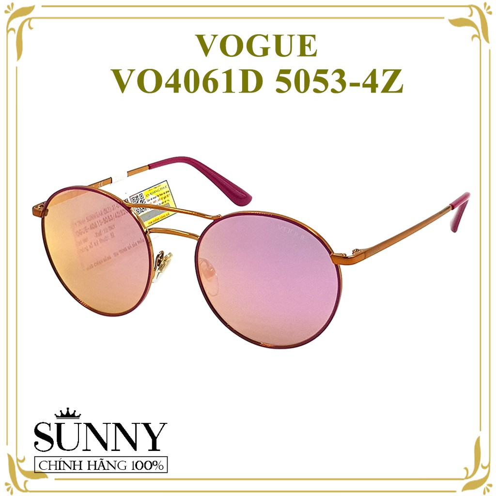 VO4061D 5053-4Z - Kính mát Vogue chính hãng Italia, bảo hành toàn quốc