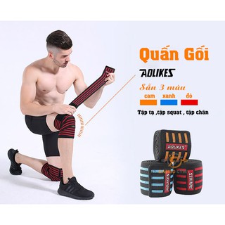Phụ kiện tập Gym - Quấn gối Aolikes