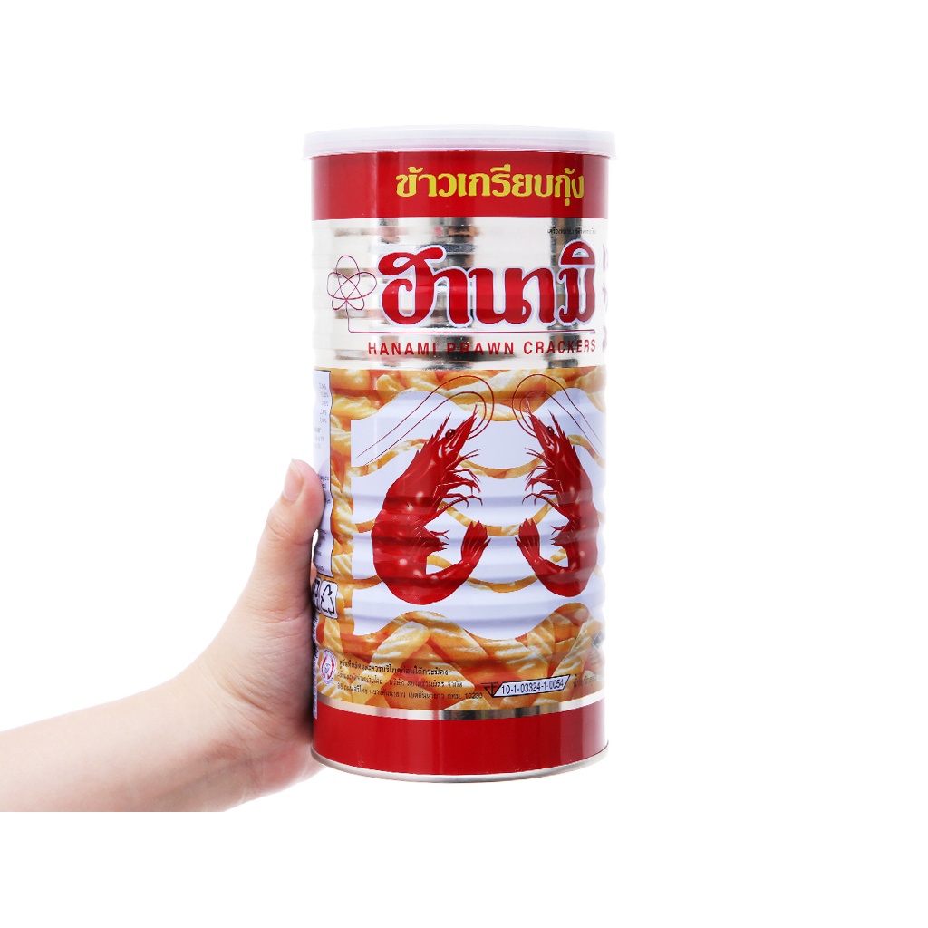 BÁNH SNACK TÔM LON THÁI LAN HANAMI 100GR