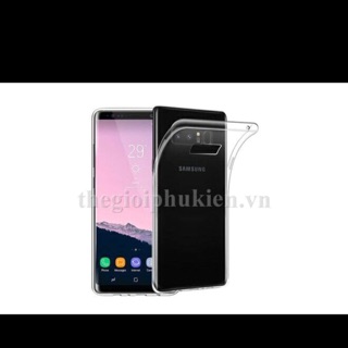 Ốp lưng dẻo silicol trong loại 1 cho samsung Note8
