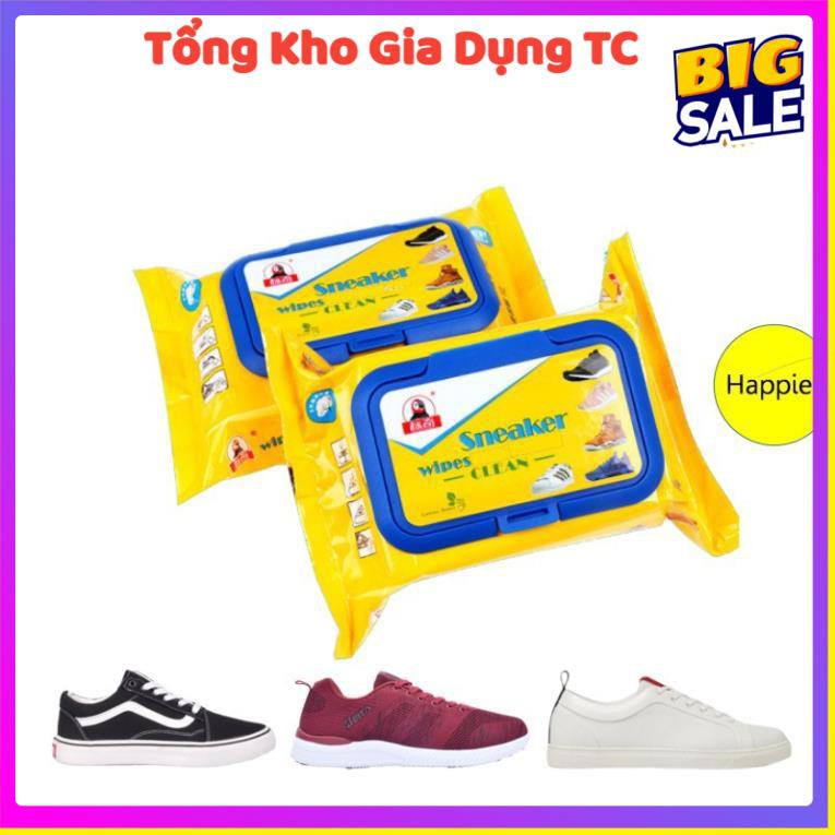 GIẤY LAU GIẦY, VỆ SINH GIÀY SNEAKER THẦN THÁNH 30 TỜ