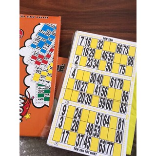 Bộ Cờ Lô Tô hộp giấy loại đẹp