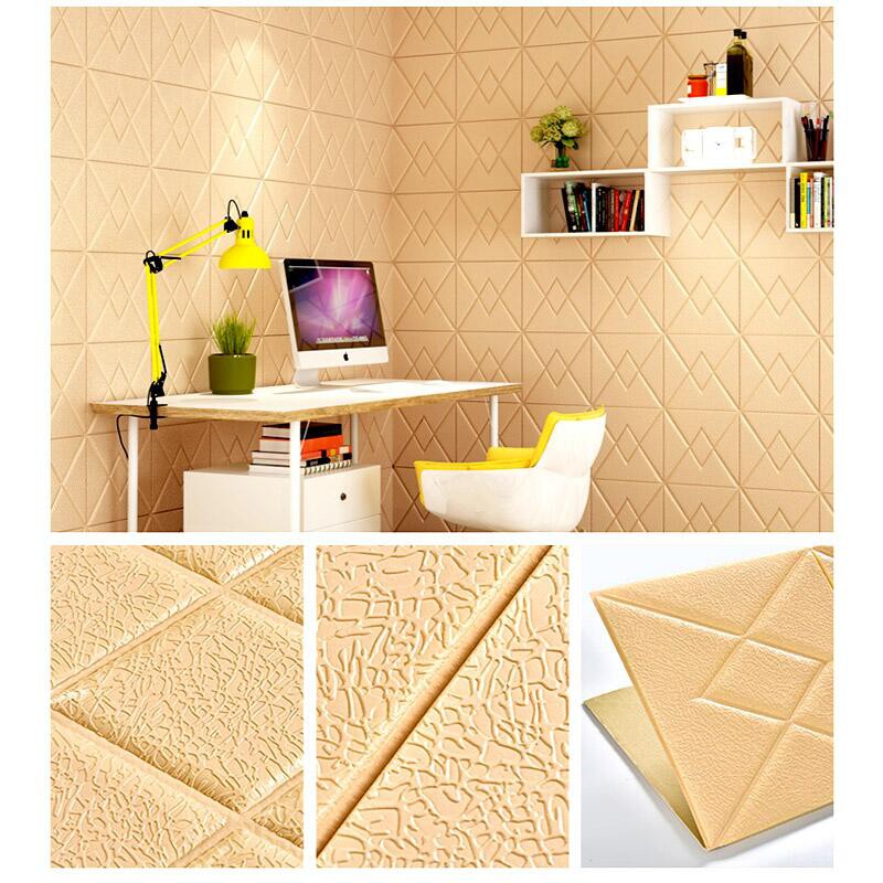 Xốp dán tường giả gạch 3D cao cấp cách âm cách nhiệt tiện dụng35x35CM | BigBuy360 - bigbuy360.vn