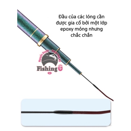 Cần câu đài 5h Biquan Tam Tinh Tú