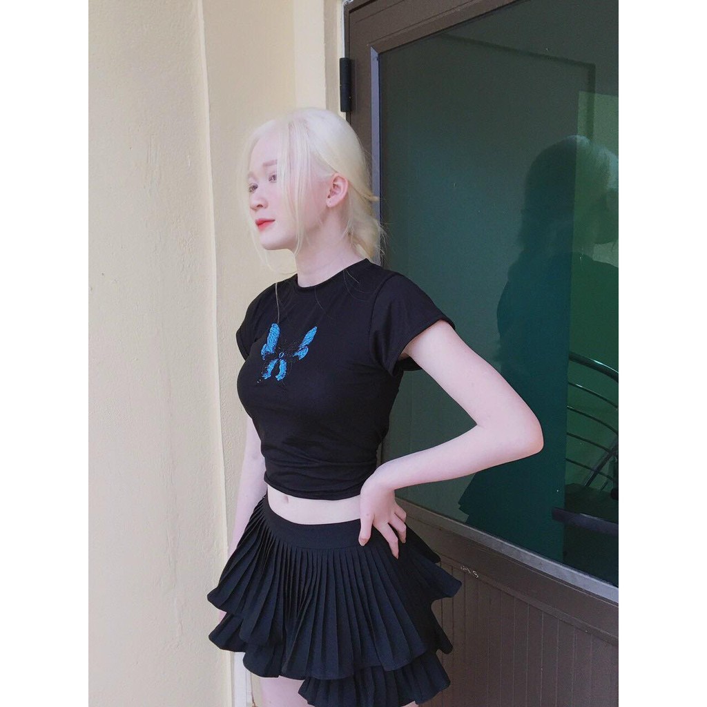 [ FreeShip Bill từ 50k ] Áo Croptop 3 lỗ thêu 2 màu hot trend - chất mềm mịn thoáng mát ( mã - 004 ) | BigBuy360 - bigbuy360.vn