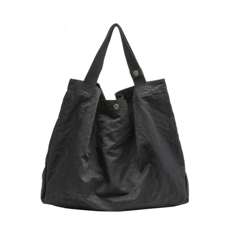 Túi Xách Cỡ Lớn Chất Liệu Nylon Chống Thấm Nước Không Khóa Kéo Cho Nữ ZY130