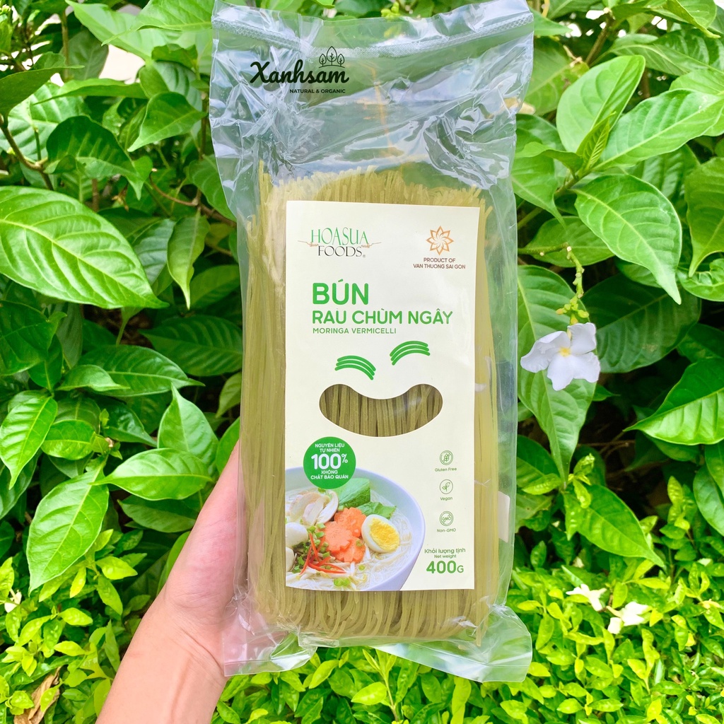 Bún GẠO LỨT, GẠO TRẮNG, RAU CHÙM NGÂY Hoa Sữa Food - XanhSam Organic