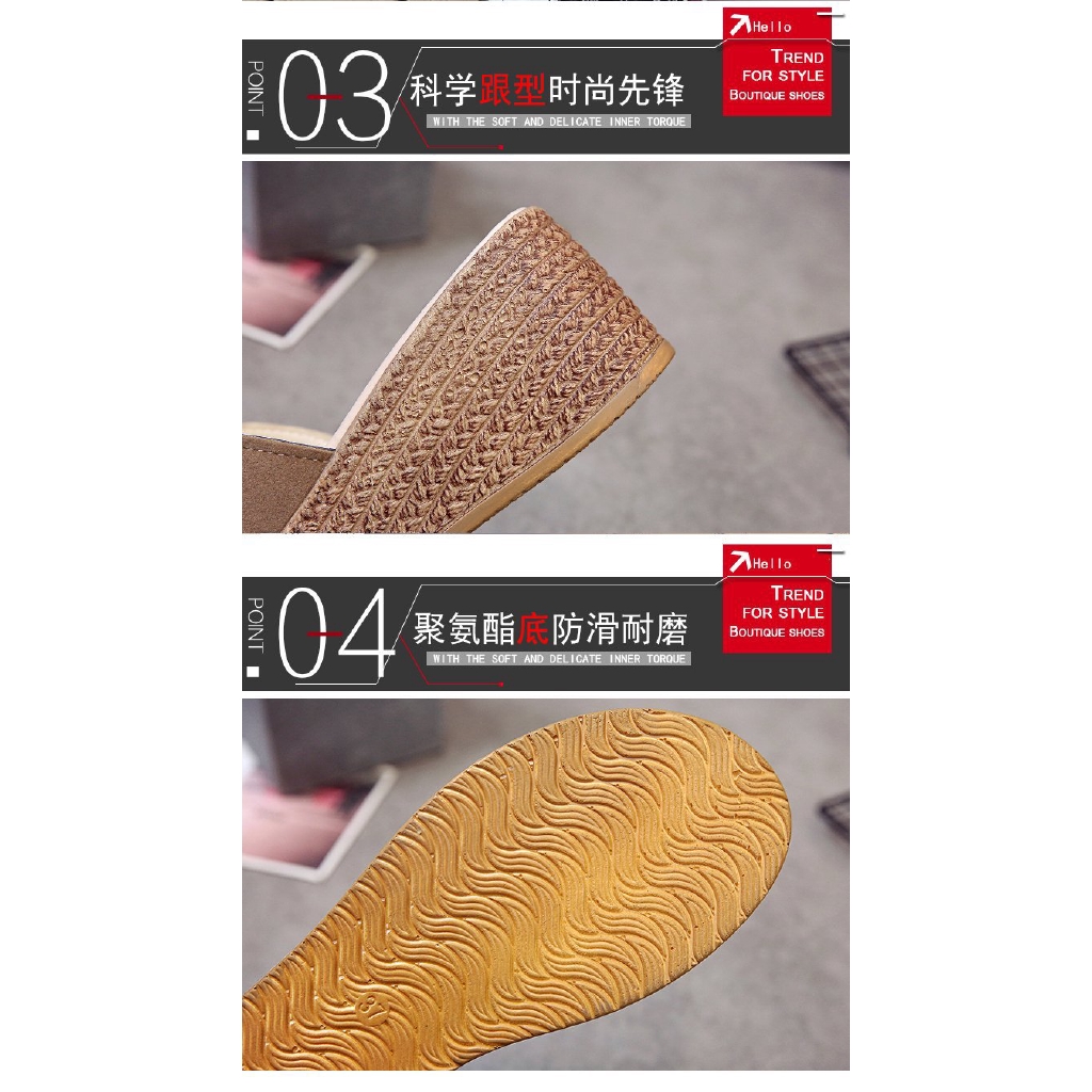 Dép Đế Xuồng Thời Trang Nữ Tính