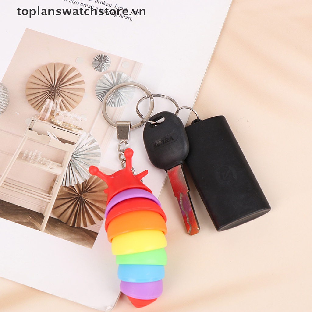 1 Móc Khóa Hình Ốc Sên Giúp Giảm Căng Thẳng