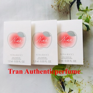 [Chính hãng] nước hoa Nữ Nina Ricci siêu thơm 1.5ml