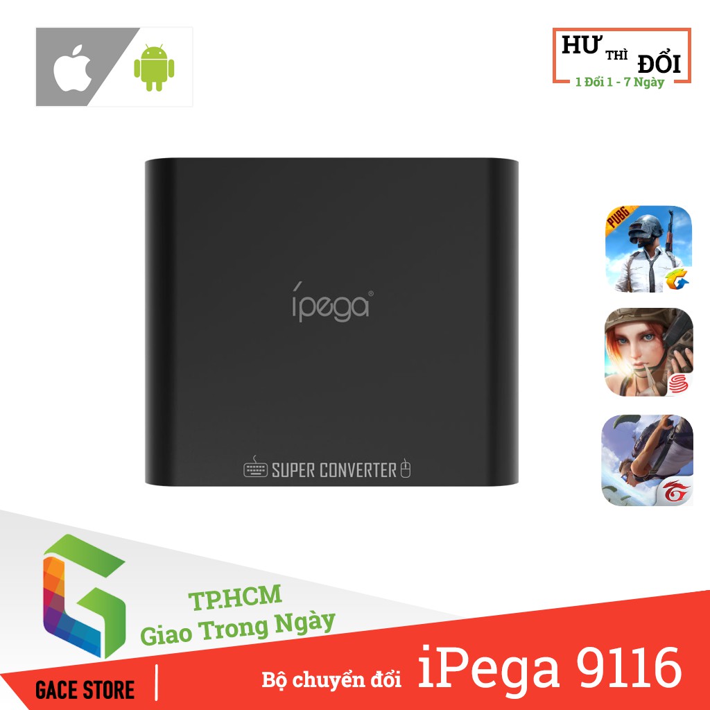 iPega 9116 | Bộ Chuyển Đổi Chuột & Bàn Phím Chơi Game PUBG, ROS, FF | BigBuy360 - bigbuy360.vn