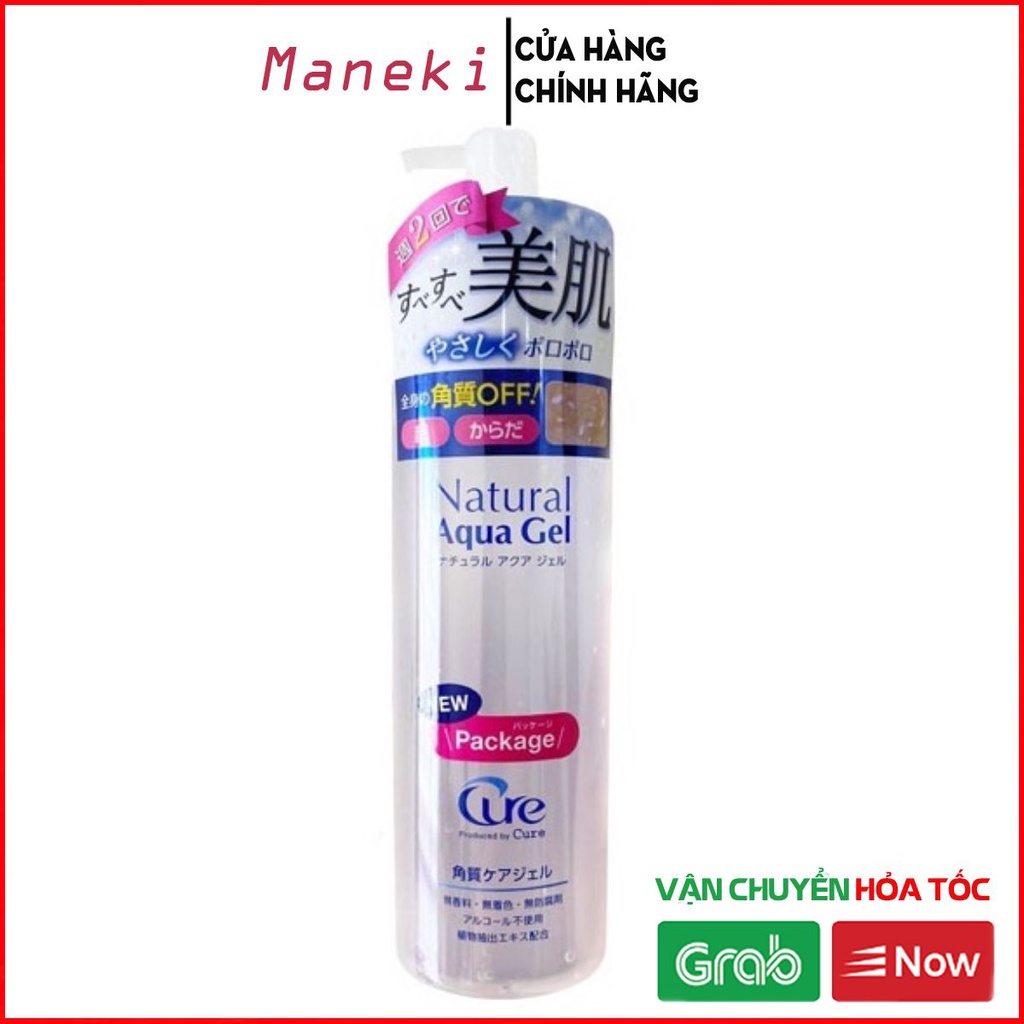 Tẩy Da Chết Cure Natural Aqua Gel Hàng Nhật Nội Địa 250ml maneki