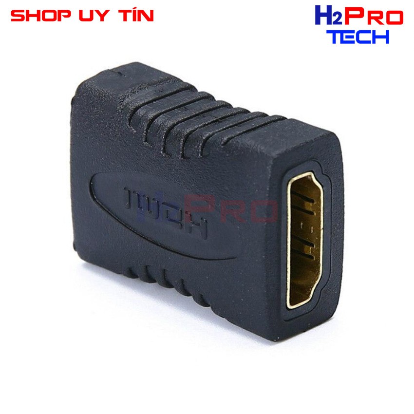 Đầu nối hdmi 2 đầu cái nối thẳng hoặc vuông góc sử dụng kết nối 2 cáp hdmi hoặc nối dài hdmi ( 1 chiếc )