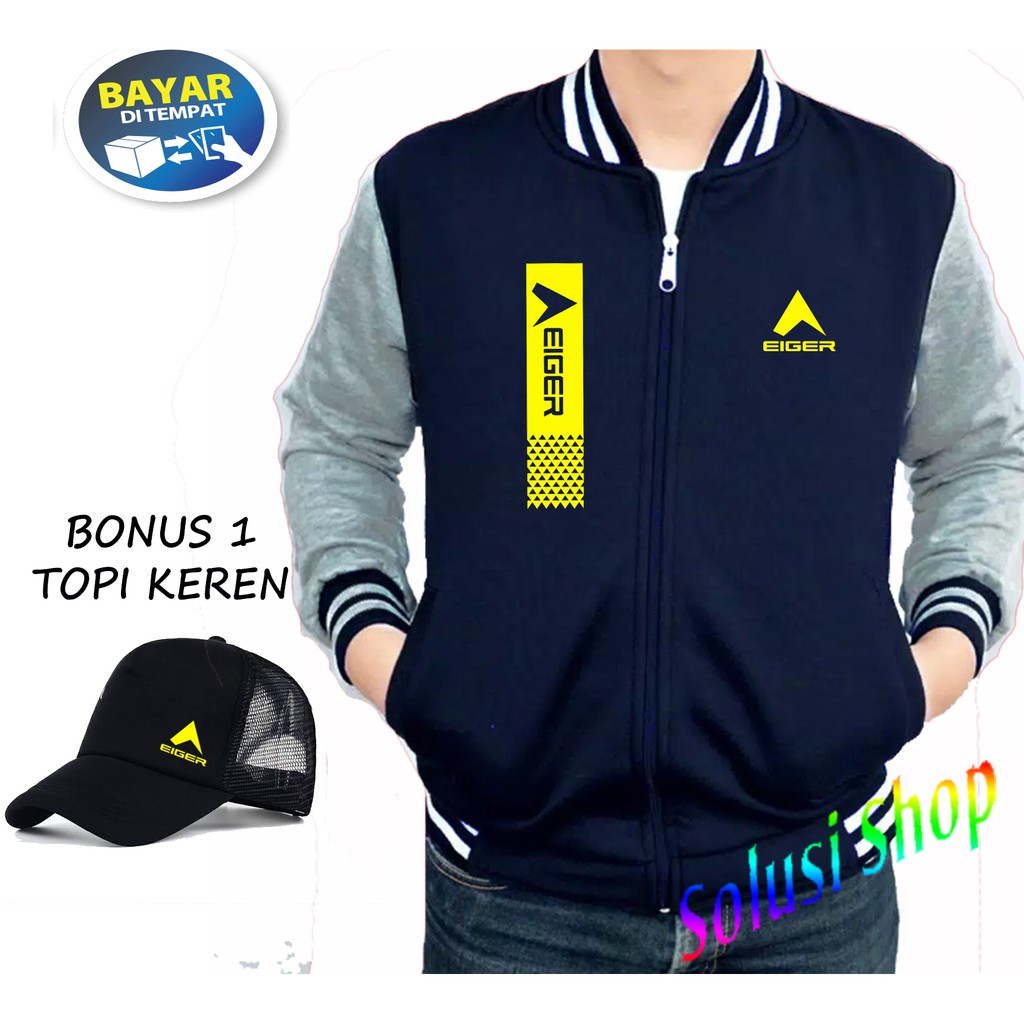 Áo khoác bóng chày + mũ / áo thun / áo thun / mũ bóng chày màu vàng | BigBuy360 - bigbuy360.vn