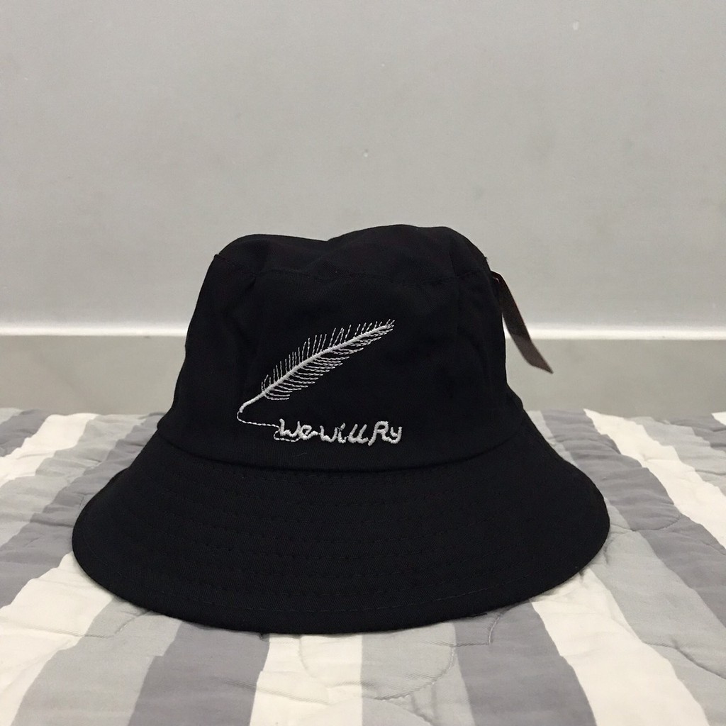 Nón bucket tròn vành thuê chiêc lá 1 mặt NoBrandUnisex