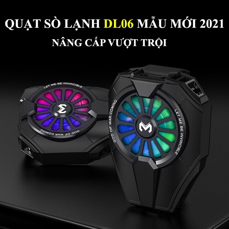Quạt Tản Nhiệt Cao Cấp Có Sò Lạnh Dành Cho Điện Thoại , FL01,DL05,DL06 Làm Lạnh Nhanh Chóng 10 đến 15 Độ
