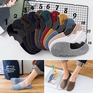 Vớ lười nam cao cấp hãng Caramella chất vải cotton mềm mại thấm hút mồ hôi