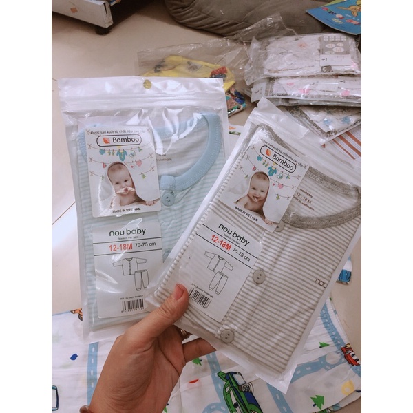 Bộ Noubaby dài mỏng mát cho bé