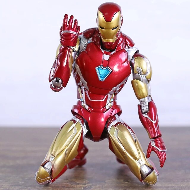Mô Hình Nhân Vật Iron Man Mark 85 Endgame SHF Có Khớp Cử Động