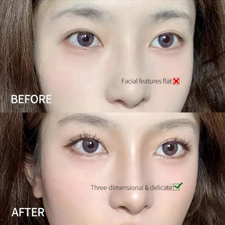 Novo® Thỏi Kem Bắt Sáng Hai Đầu Tạo Hiệu Ứng Trang Điểm Tự Nhiên 3D Lâu Trôi 2.7g 5494