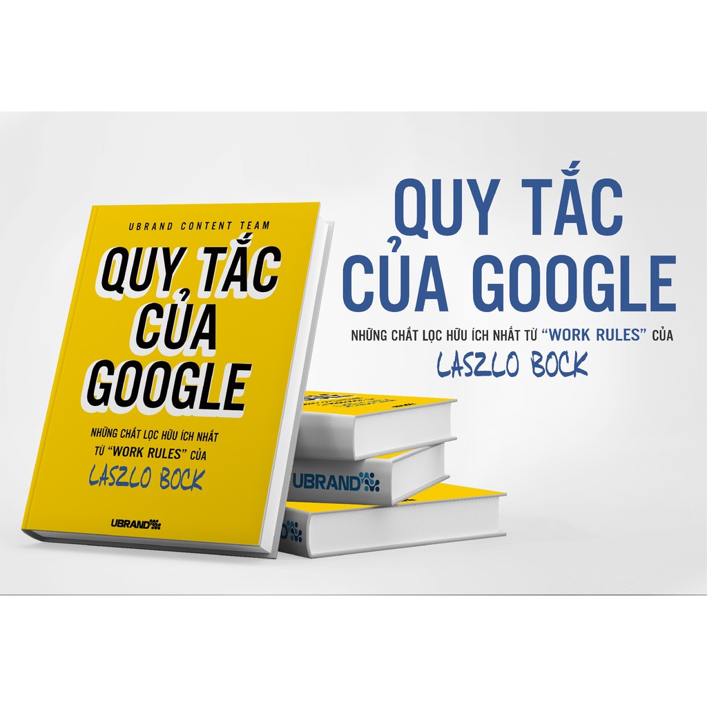 Sách - Quy Tắc Của Google  Tặng Kèm Bookmark