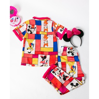 Đồ bộ pijama lụa cho  bé