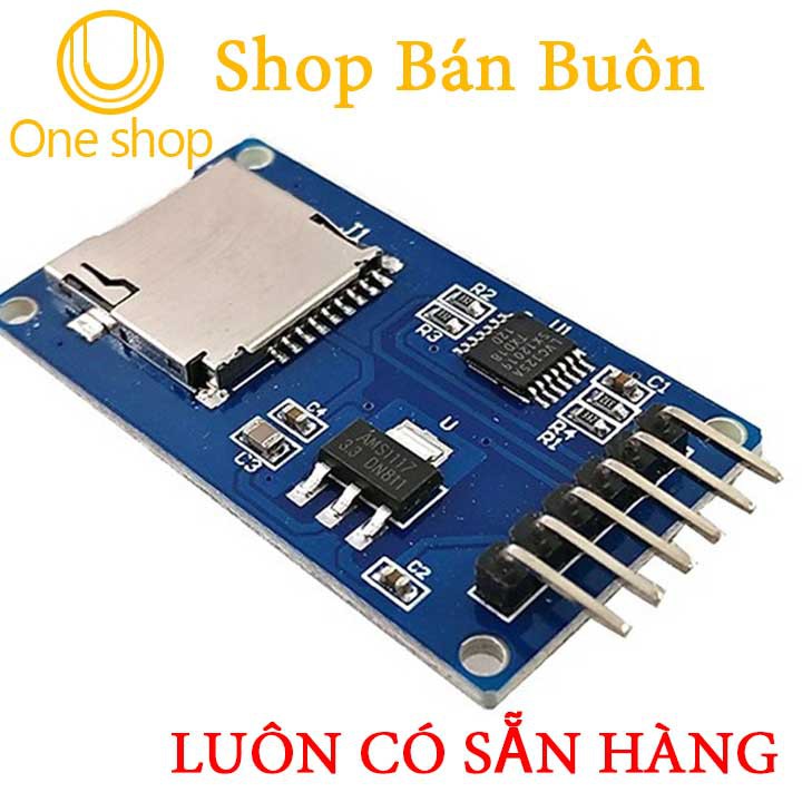 Module Đọc Thẻ Nhớ Micro SD/Micro SDHC SPI