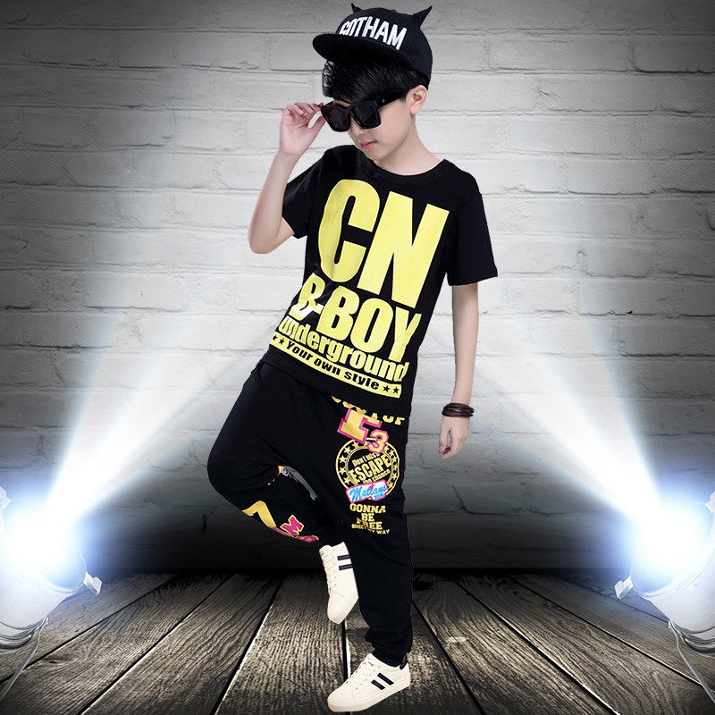 Bộ Quần Áo Phong Cách Hiphop Cá Tính Cho Nam Nữ