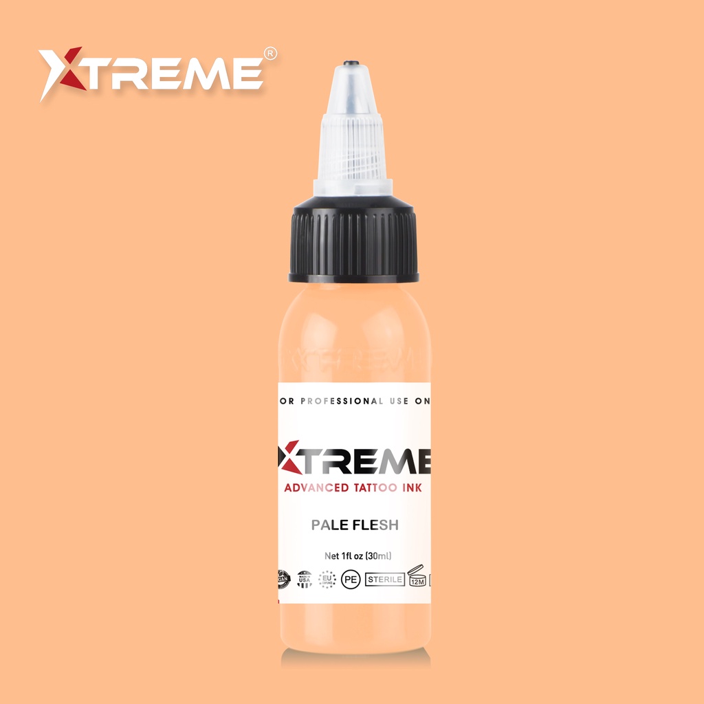 Mực xăm hình tattoo xtreme ink tattoo màu SOLID RED