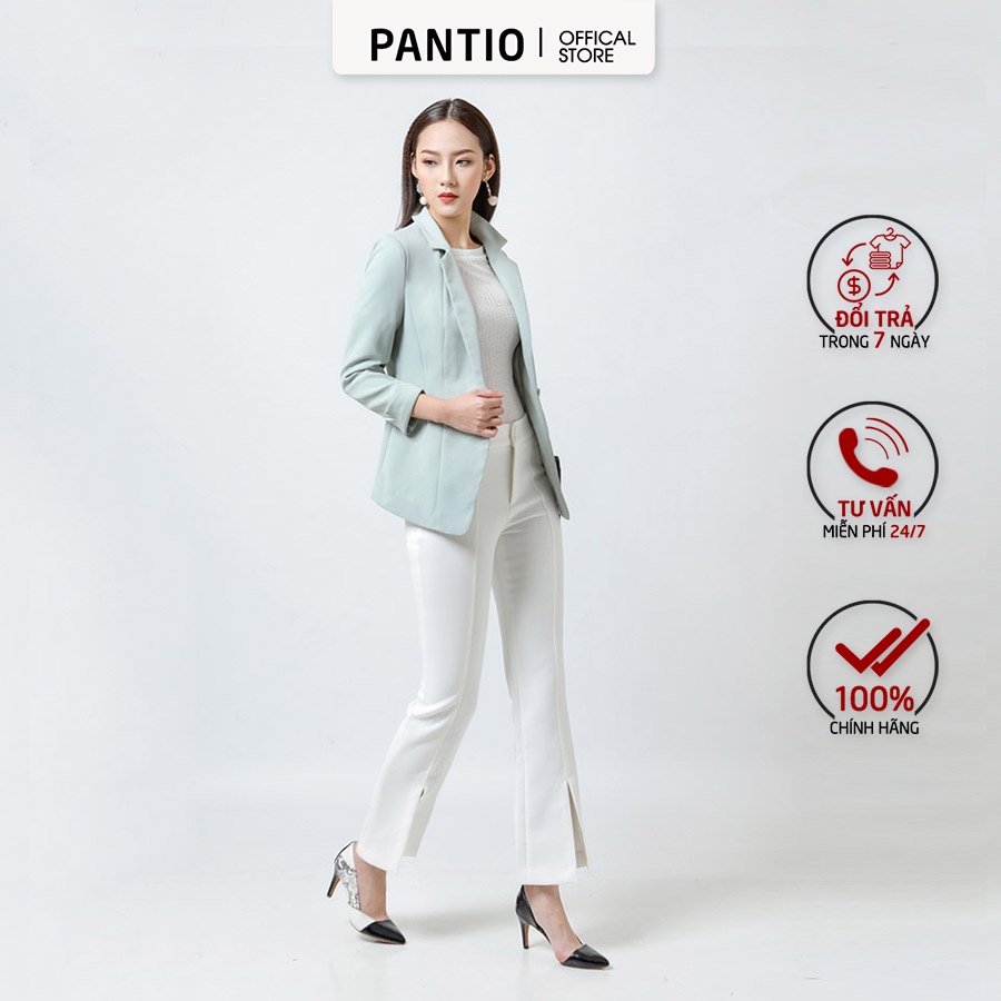 Áo khoác vest kiểu dáng công sở dáng suông FAV9600 - PANTIO