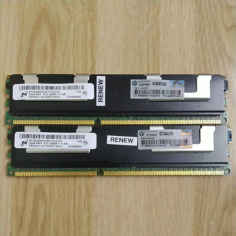 RAM 32GB ECC REG DDR3 Bộ nhớ máy chủ server x58, x79