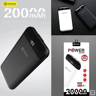 Pin dự phòng Titan P22 20000mAh