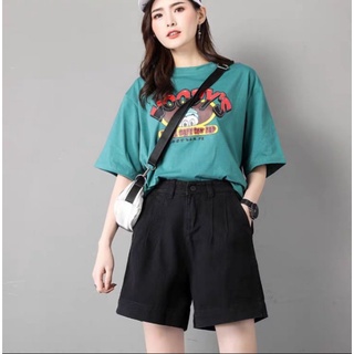 QUẦN SHORT XẾP LY CẠP CAO