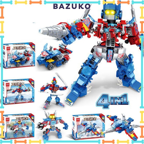 Đồ Chơi Lắp Ghép Lego Robot Optimus Cho Bé BAZUKO DC012