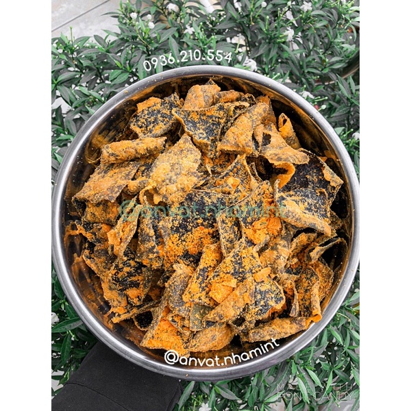 Rong biển trứng muối BAO ĂN - GIÒN TAN TỪNG MIẾNG - Nhiều trứng muối - khô ráo không ướt dầu