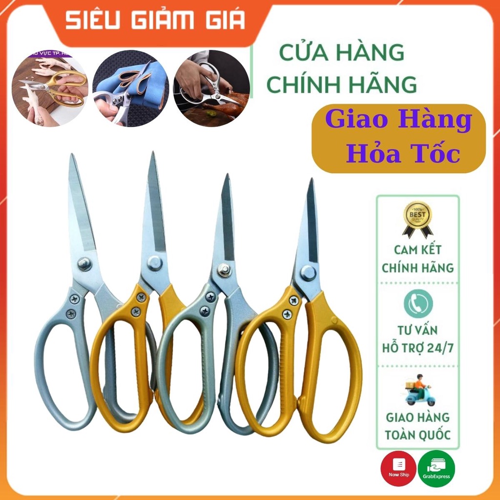 Bộ kéo làm bếp Nhật Bản SK5, bộ kéo Japan, bộ kéo làm bếp đa năng, kéo Nhật, kéo cắt gà, vịt, cá