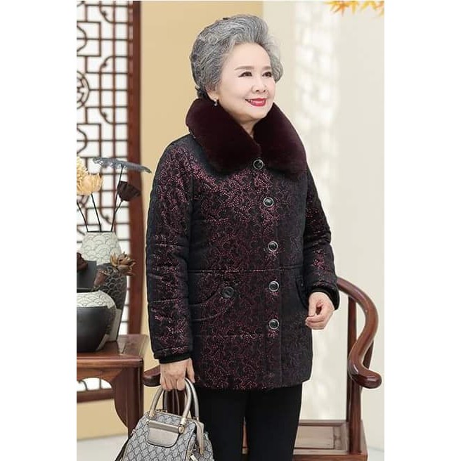 Áo Mùa Đông Cho Mẹ - Áo Ấm Cho Bà