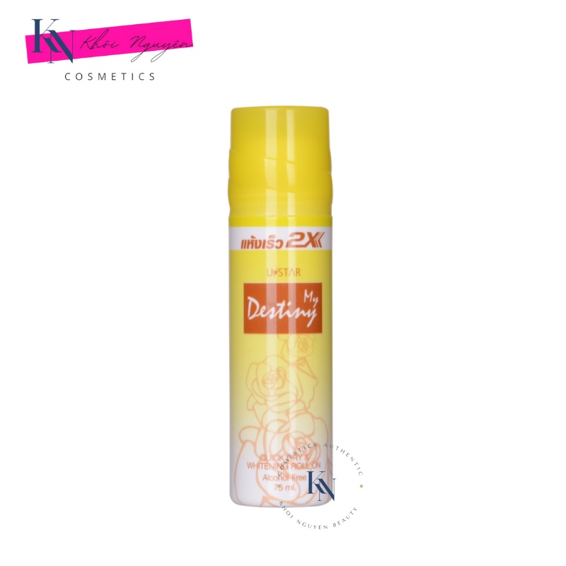 Lăn Nách Khử Mùi 2X Ustar Thái Lan Hàng Chính Hãng Nam Nữ Đều Dùng Được mùi thơm không gây ố vàng áo 75ml