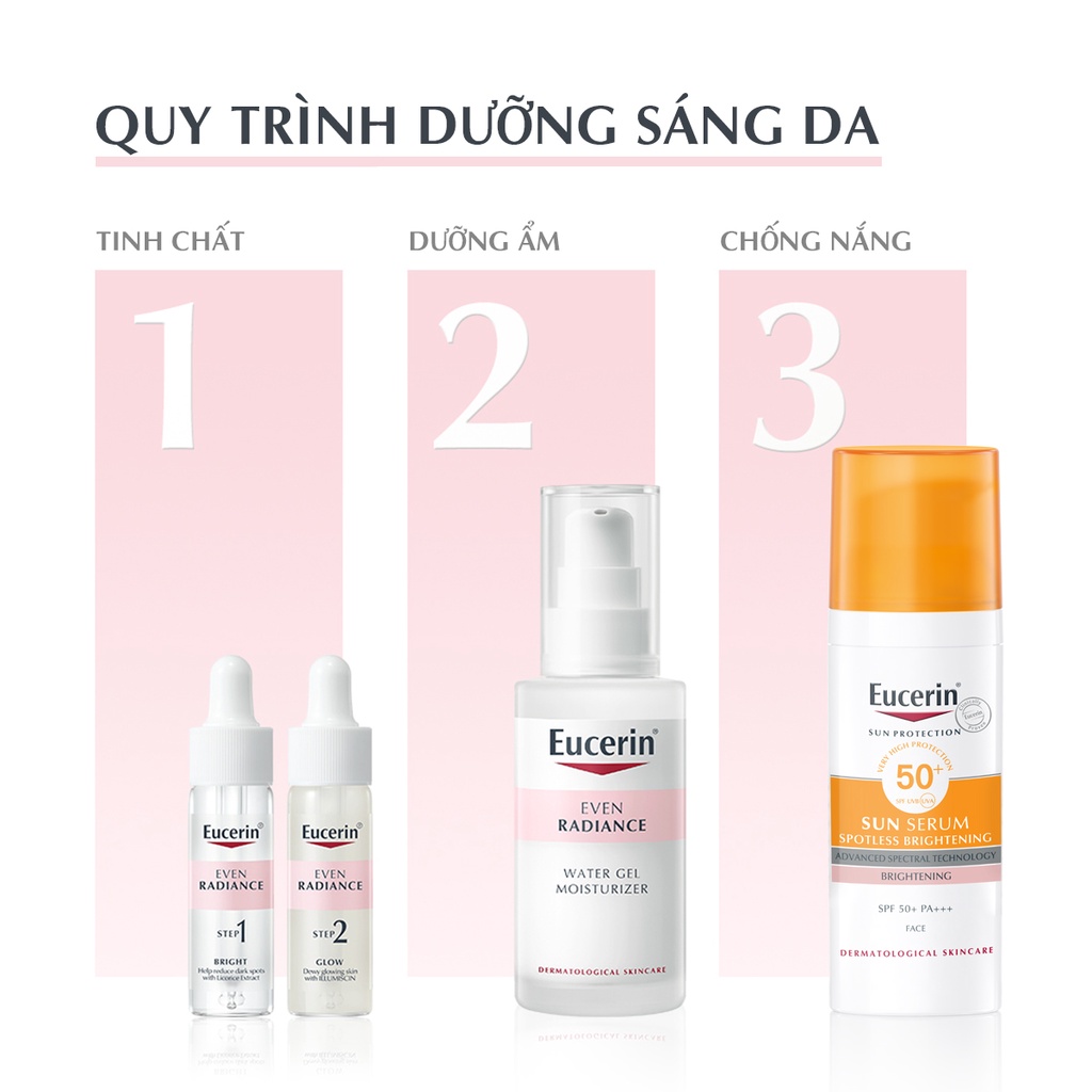 Tinh chất dưỡng sáng, căng mướt sau 1 đêm Eucerin Even Radiance Duo Ampoules (2x15ml)