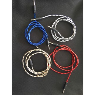 Cáp Âm thanh 2 đầu Jack 3.5 (Loại rẻ)