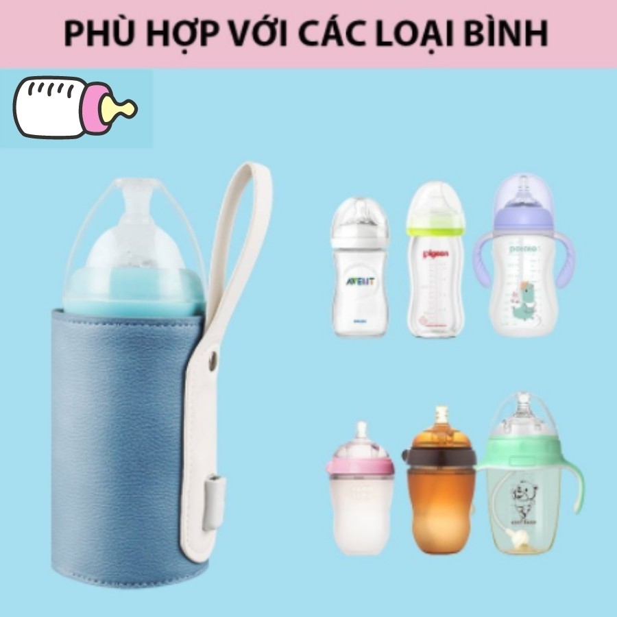 Túi ủ sữa thông minh giữ nhiệt DAITO - có cảm biến điều chỉnh nhiệt độ hẹn giờ an toàn cho bé