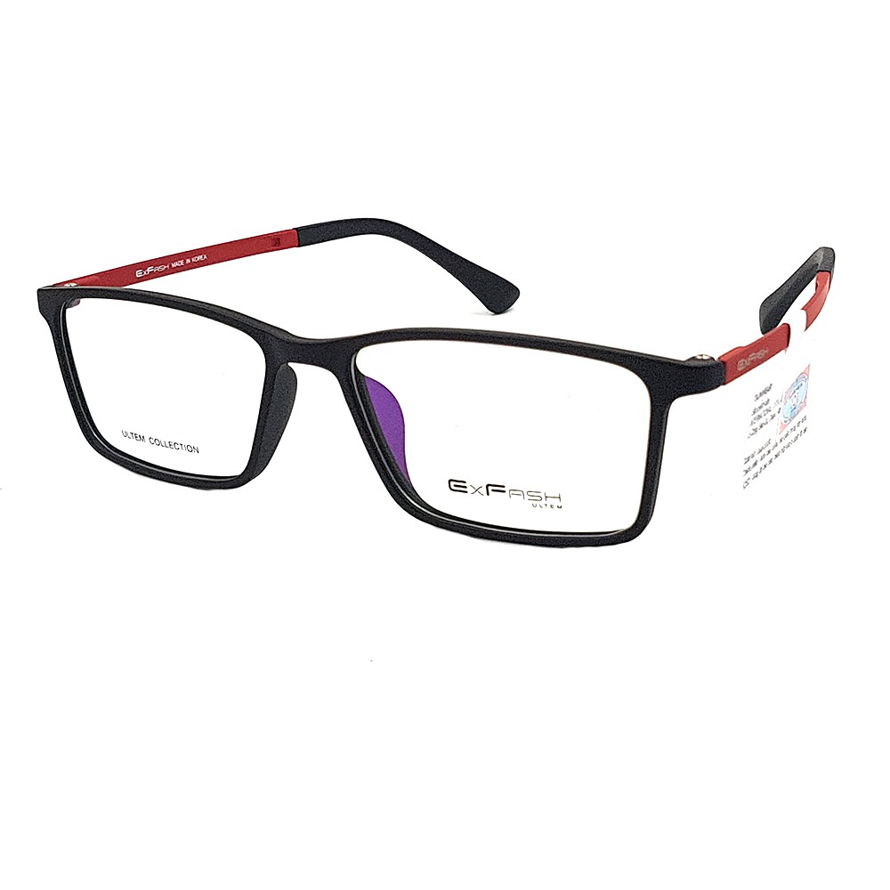 Gọng kính cận nam nữ Exfash EF67470 C225 chính hãng (tròng cận 0 độ)