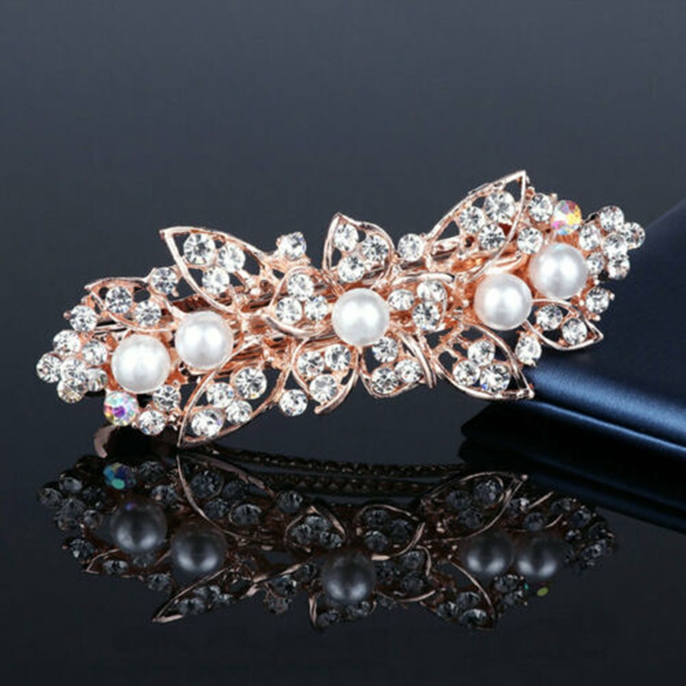 Kẹp tóc đính đá sang trọng cho nữ