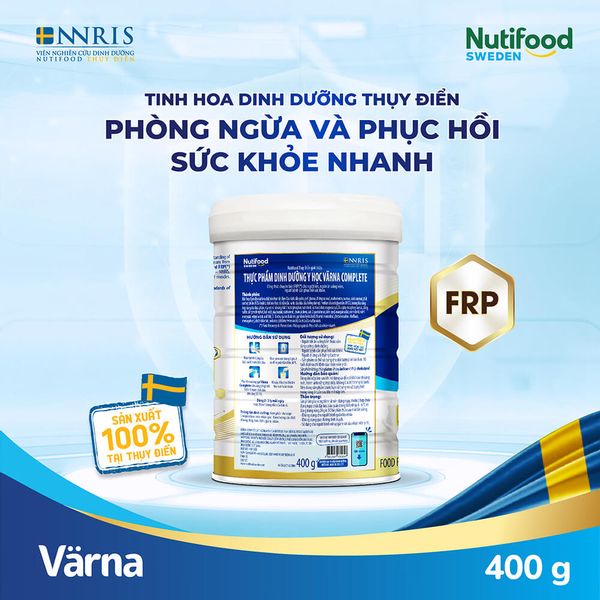 [SỮA CHO NGƯỜI GIÀ] Sữa bột Varna complete 850g