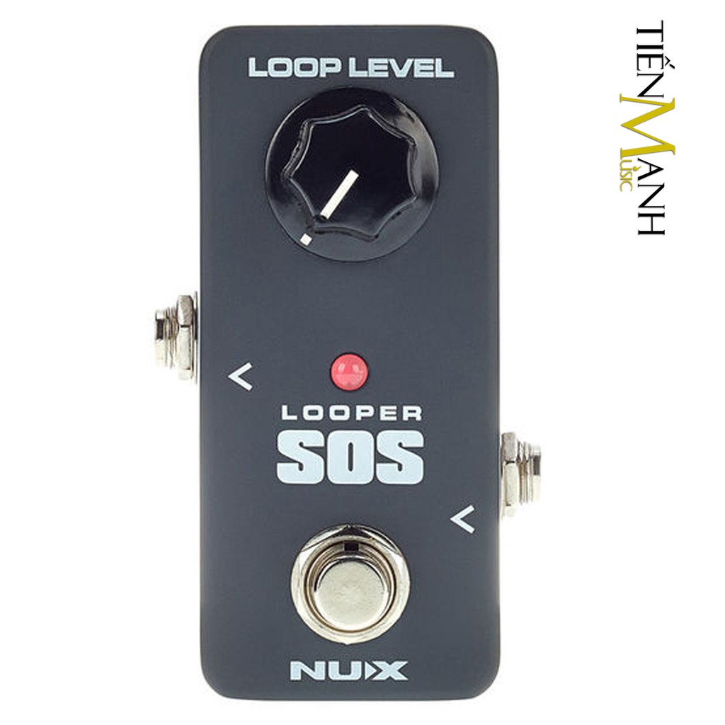 Phơ Guitar Nux SOS Loop Looper Mini Pedal FLP-2 (Mini SOS Looper Pedal Portable Guitar) - Cam kết 100% Chính hãng