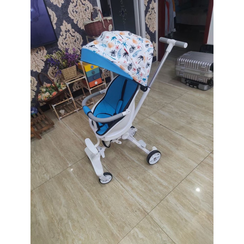 Xe đẩy gấp gọn cho bé X8 Pro đi du lịch, Xe đẩy cho bé 2 chiều ngả 2 tư thế cao cấp bảo hành 12 tháng