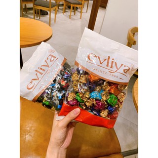 xả kho] Kẹo mềm có nhân hương trái cây - evliya Favori (Fruit flavoured  center filled soft candy) tại Hà Nội